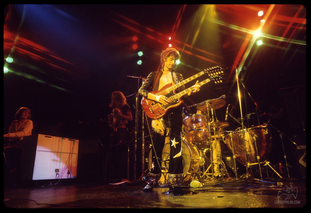 Led Zeppelin in koncert, ki je moral postati film